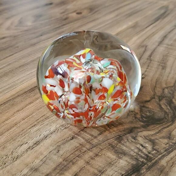 Art Glass Paperweight   - Picture 1 of 6
